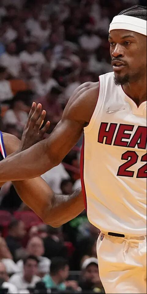 Jimmy Butler and the Heat are small road underdogs Thursday in Heat vs 76ers odds.