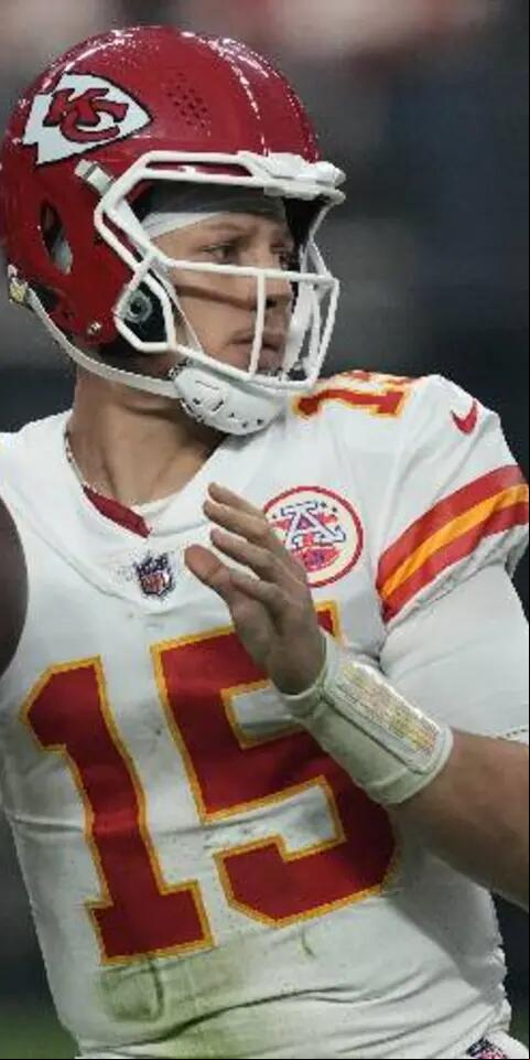 Kansas City Chiefs quarterback Patrick Mahomes