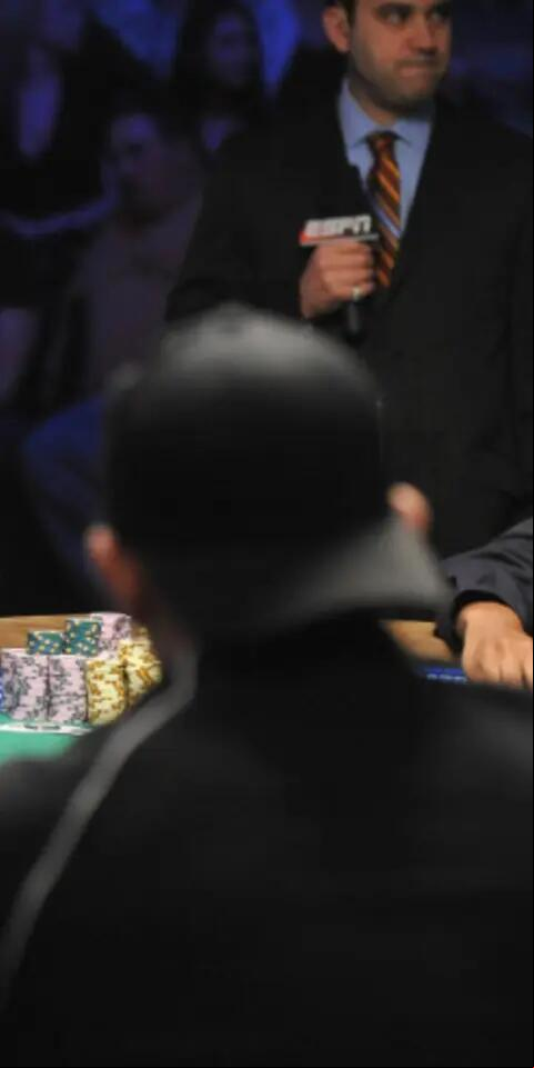 Phil Ivey's patented poker face.