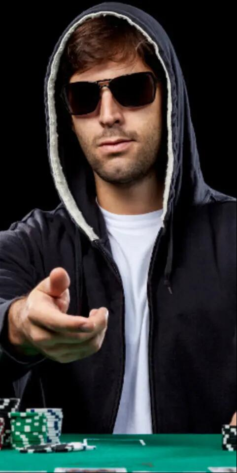 Poker player with a tell