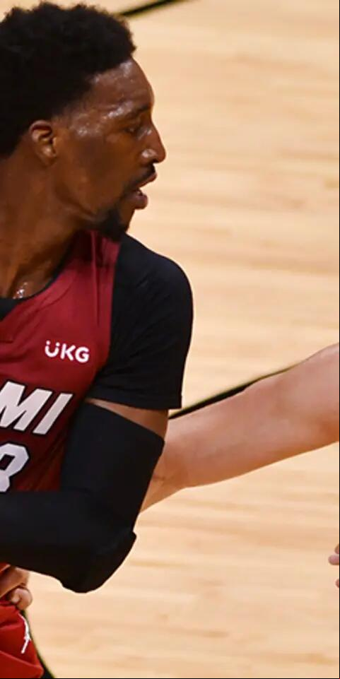 Bam Adebayo and the Miami Heat are small favorites in NBA betting odds for their game against the Portland Trail Blazers on Thursday night.